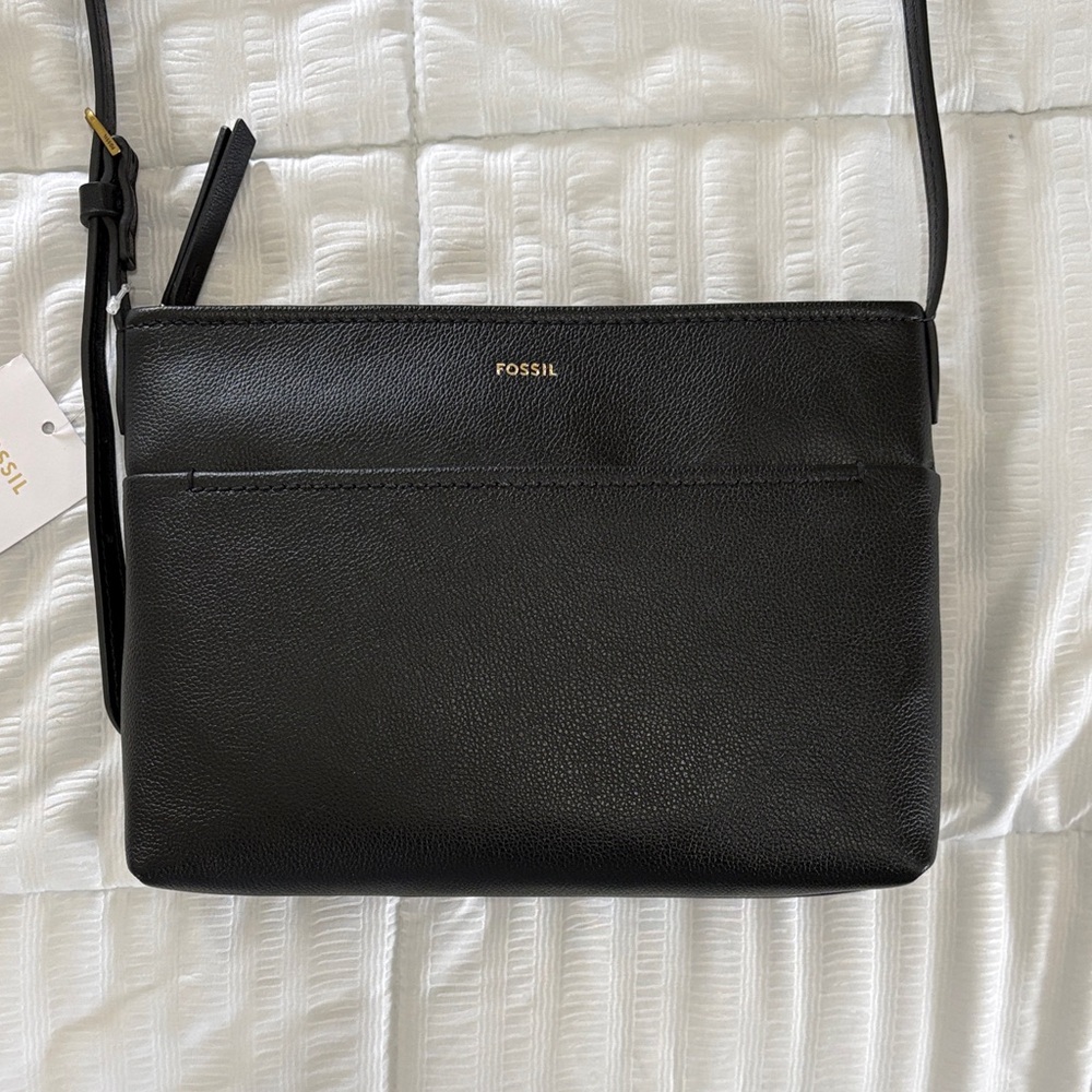 Fossil Black Crossbody Bag